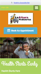 Mobile Screenshot of laalturapediatrics.com